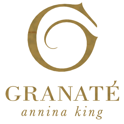 Long Ombre Logo Silk Scarf, more colours – Granaté Prêt by Annina King