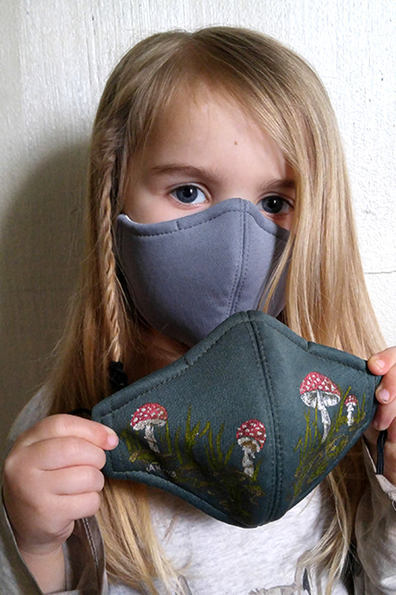 KID SIZE Toadstool Mask