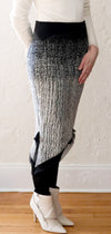 Borealis Silk Trimmed Pencil Skirt